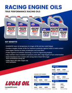 Lucas Oil Oil, SAE 50 Plus, 5 qt Jug - 10347