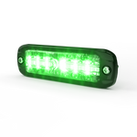 Ecco Electronic Warning Light, ED Series, 4-3/4 in Length x 0.37 in Width x 1.4 in Height, Directional LED - ED3802AG