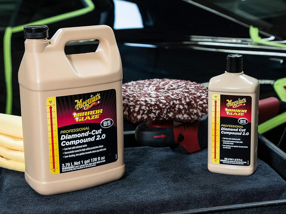 Meguiars Polishing Compound, 1 gal Jug, Diamond Compound Cut 2.0 - M8501