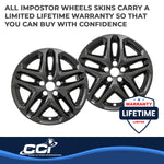 Coast2Coast Wheel Skins & Styled Wheel Covers IWCIMP372BLKN product image 3