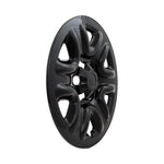 Coast2Coast Wheel Skin, 18 in, 6 Spokes, Gloss Black, Set Of 4 - IWCIMP103BLK
