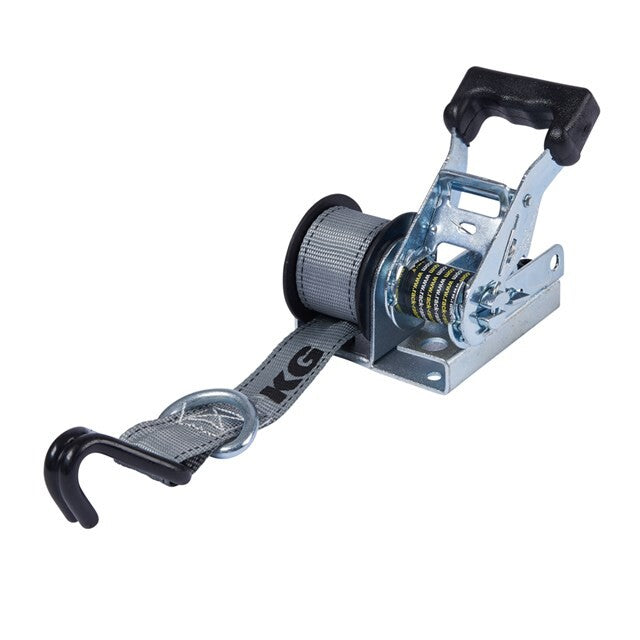 Keeper Corporation Tie Down Strap, 8 ft Length X 1-1/2 in Width, 500 lb Load Capacity, 1500 lb Break Strength - 05530