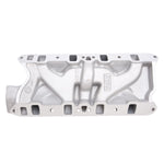 Edelbrock Intake Manifold, Idle-5500 RPM Range, 4-Barrel Square-Bore Carburetor, Aluminum - 2121