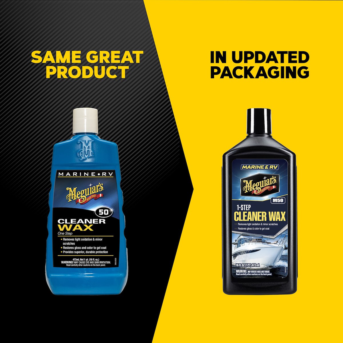 Meguiars Marine Wax, 16 oz Bottle - M5016