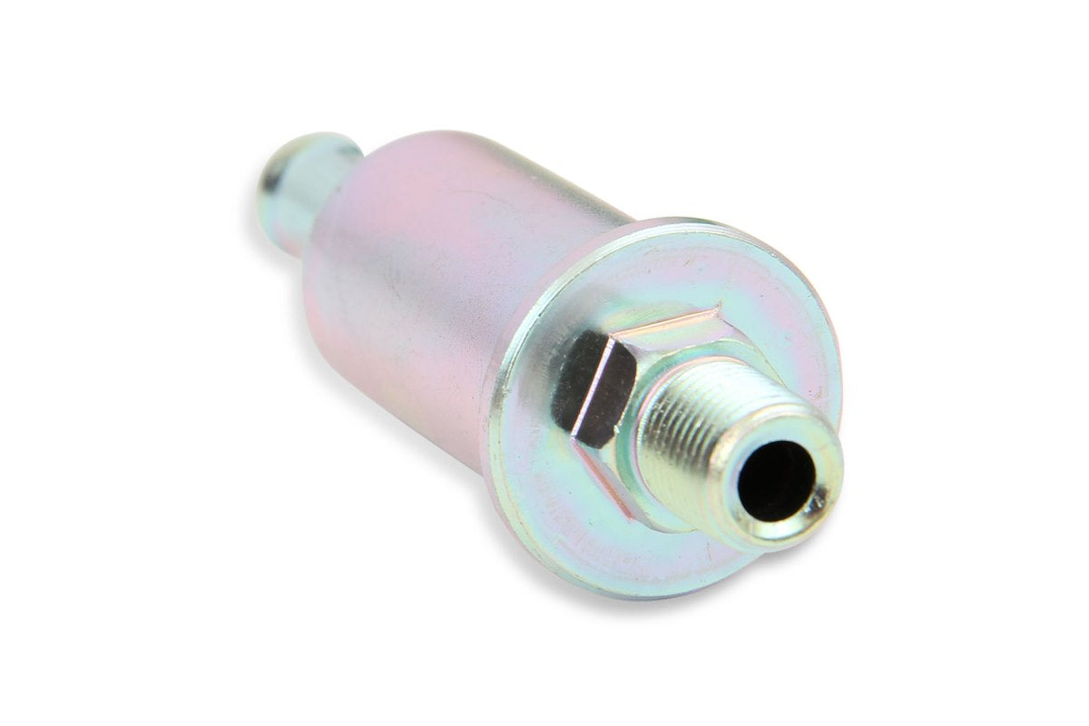 Mr. Gasket Fuel Pump Electric, 35 gal Per Hour, 4-7 PSI Max Pressure, 3/8 in Inlet/Outlet - 12D