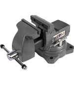 Wilton Tools JPW Industries Vise, 5-1/4 in Jaw Opening, 5 in Jaw Width, 3-3/4 in Throat Depth - 21400