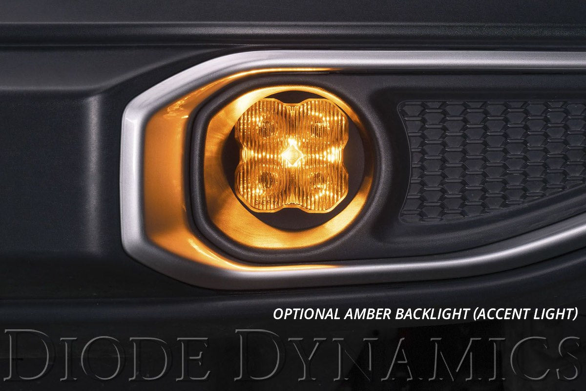 Diode Dynamics Driving/Fog Light, Stage Series Pro, LED Bulb, Yellow Cree XP-L HI LED Bulb, Set Of 2 - DD7000