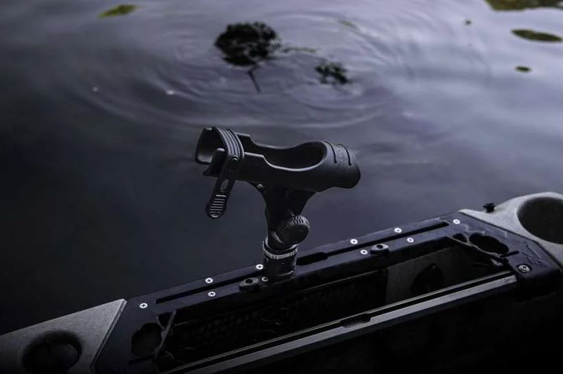 Railblaza Fishing Rod Holder, Black, 7.2 in Width x 2.9 in Depth - 08-0086-11