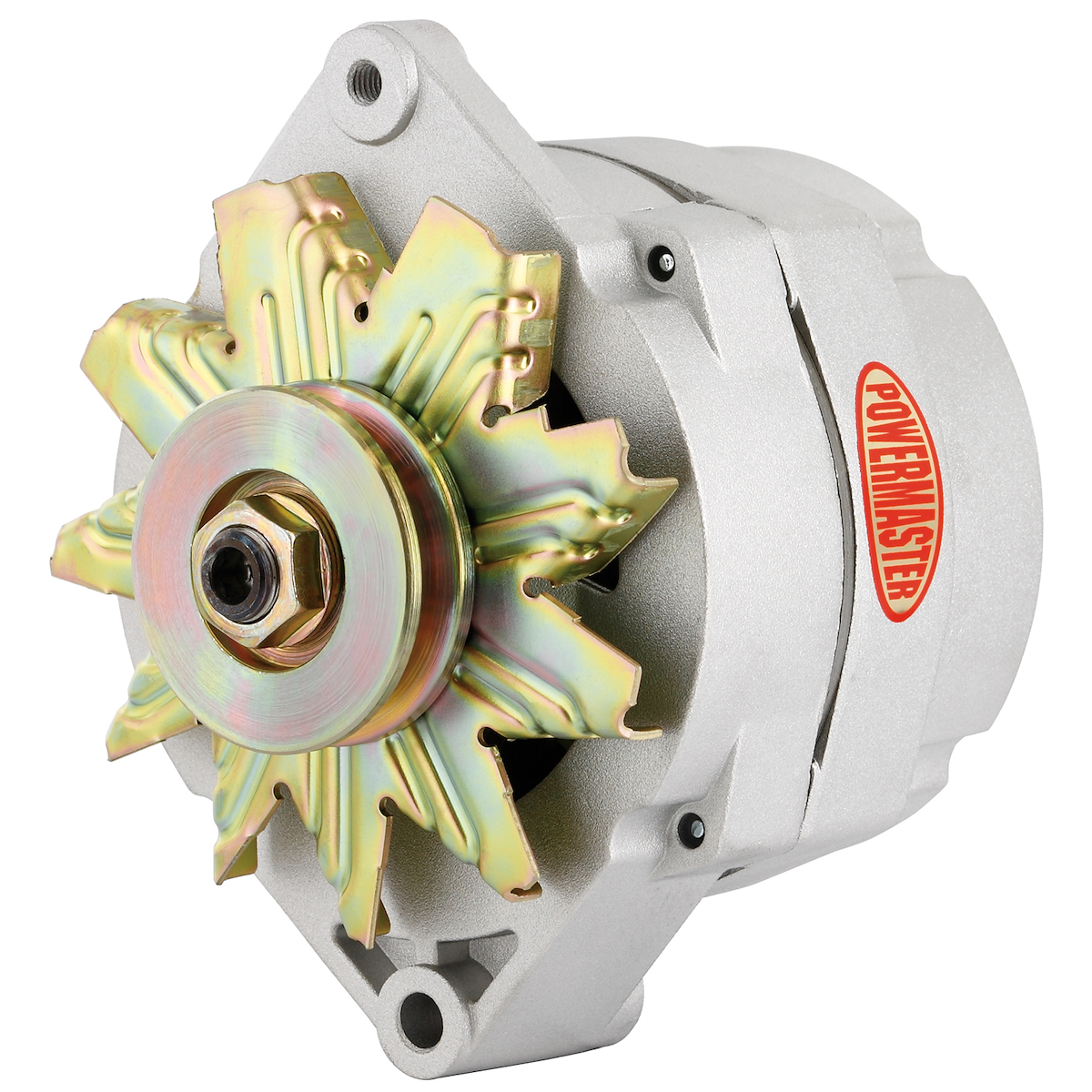 Powermaster Alternator/Generator, Chevrolet/GM 12si Style, 1V-Belt Pulley, 100 amp - 7294