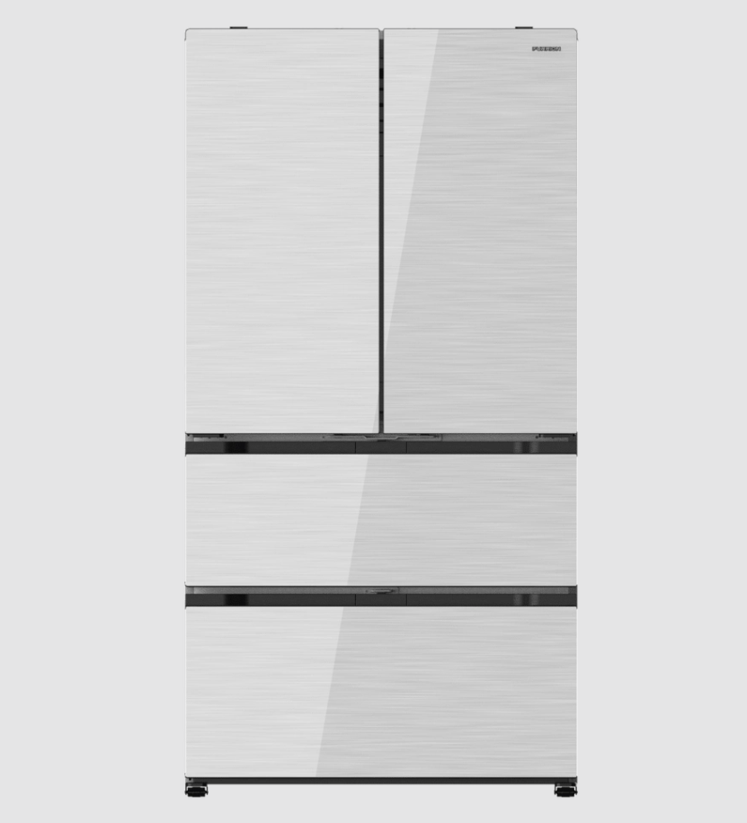Furrion Refrigerator, Dual Compartment 3 Door Refrigerator With Freezer, 20 Cubic ft, 12 V Direct Current (AC) Compressor - FCR20DCAFA-SG