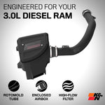 K&N Air Cleaner Assemblies and Air Intake Kits 63-1586 product image 8