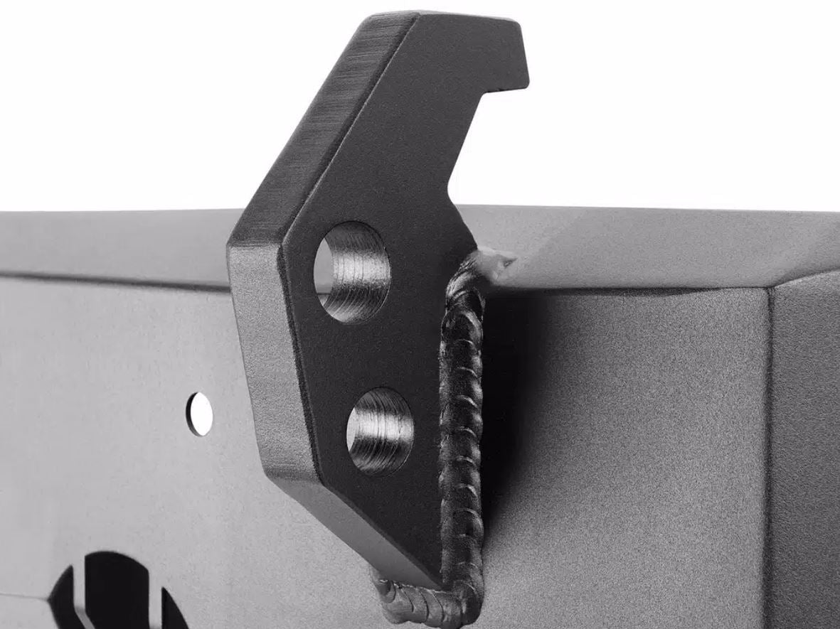 Rugged Ridge Bumper, Powder Coated Black Steel - 11540.32