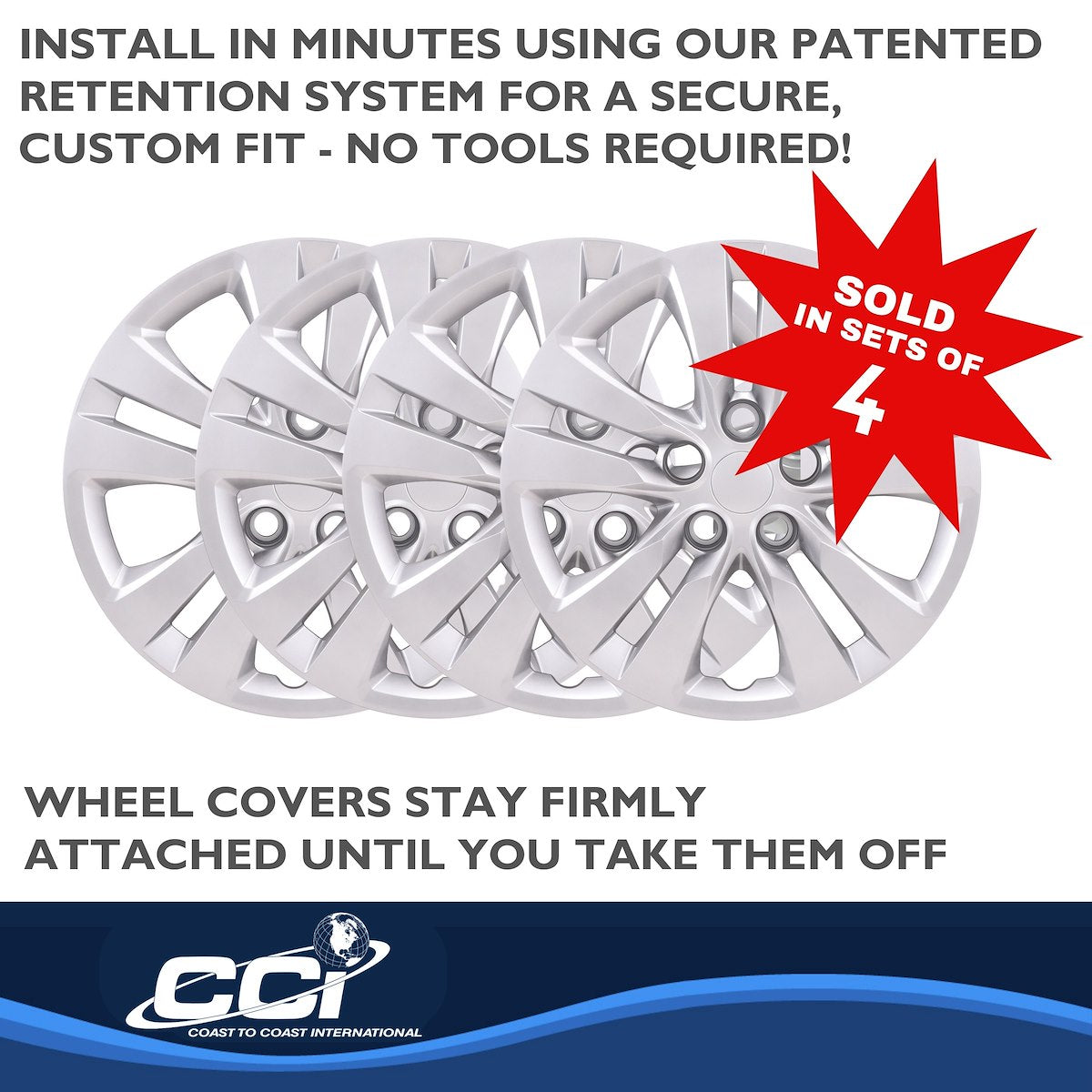 Coast2Coast Universal Wheel Covers 54816S product image 5