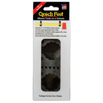 Quick Fist/ End Of The Road Mounting Clamp, Holds Objects With Diameter From 1 in To 2-1/4 in, 25 lb Holding Capacity, Black, Set Of 4 - 10040