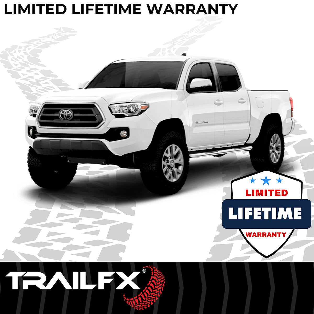 TrailFX Running Boards & Nerf Bars A0068S product image 7