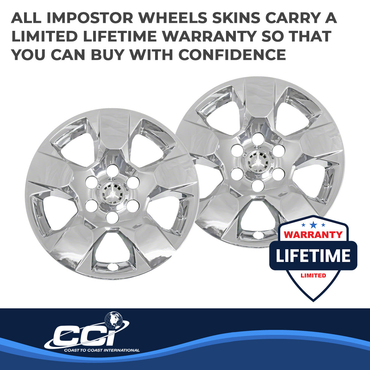 Coast2Coast Wheel Skins & Styled Wheel Covers IWCIMP435X product image 3