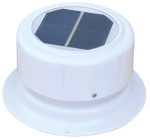 Ultra-Fab Products Sewer Vent, Solar Powered, White - 53-945001
