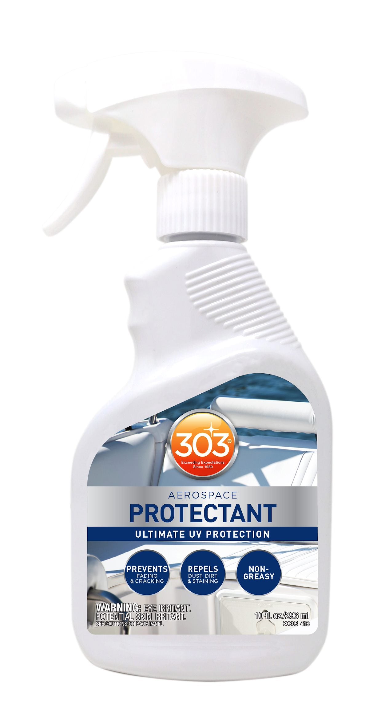 303 Products Inc. Vinyl Protectant, 10 oz, 1 Spray Bottle - 30305