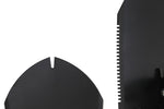 Overland Vehicle Systems Shovel, Black Powder Coat, Steel, 22.75 in Extended and 9.75 in Collapsed - 19049901