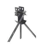 Tie Down Ground Anchor, 30 in Length, Black Painted - 59110