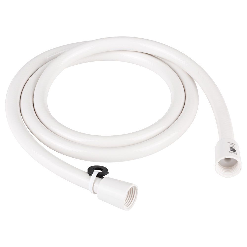 Dura Faucet Shower Head Hose, 60 in Length, White - DF-SA230-WT