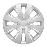 Coast2Coast Wheel Cover, 15 in, 8 Split Spoke, Spring Steel Clip, Set Of 4 - IWC50915S