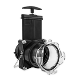 Camco Sewer Waste Valve, Replacement Waste Valve For RV Black Water System, 3 in Waste Valve, With 3-1/2 in Clear Extension - 39051