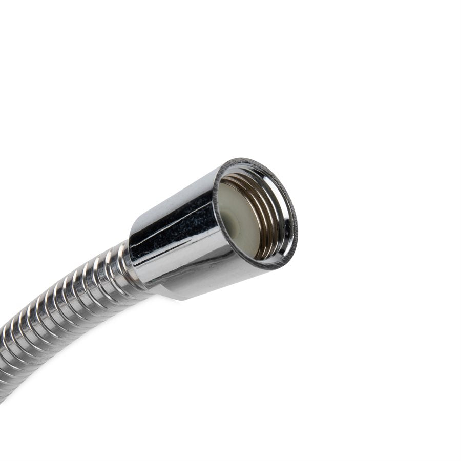Camco Shower Head, Hand Held With 60 in Hose, With 5 Available Spray Settings, Fits Standard 1/2 in Shower Arm - 43713