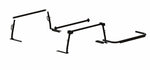 Holman Ladder Rack Component, For Holman Pro Rack Series Ladder Rack, Black, Steel - 12006