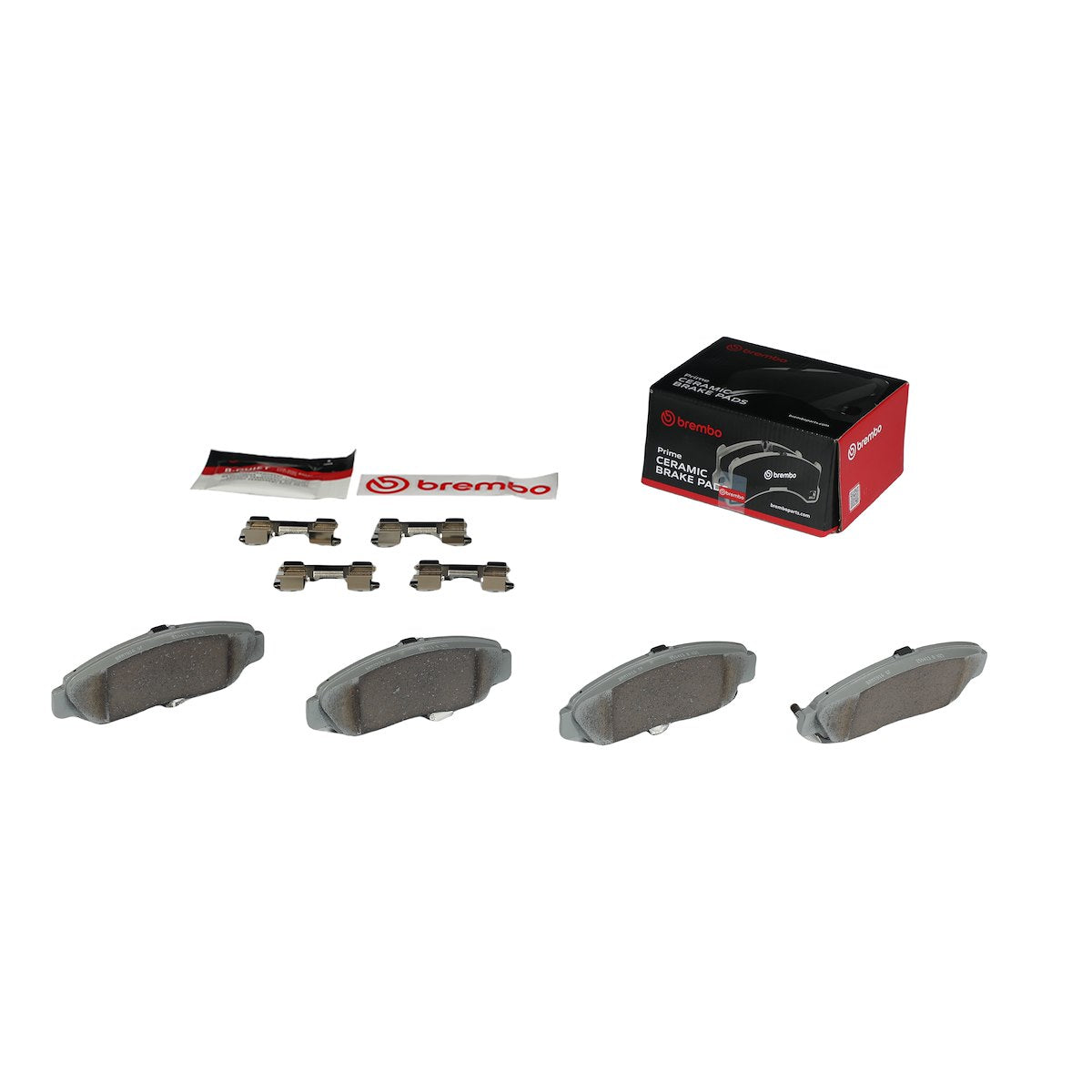 Brembo Brake Pad, FMSI Number D787-7656, Ceramic, Set Of 4 - P28034N
