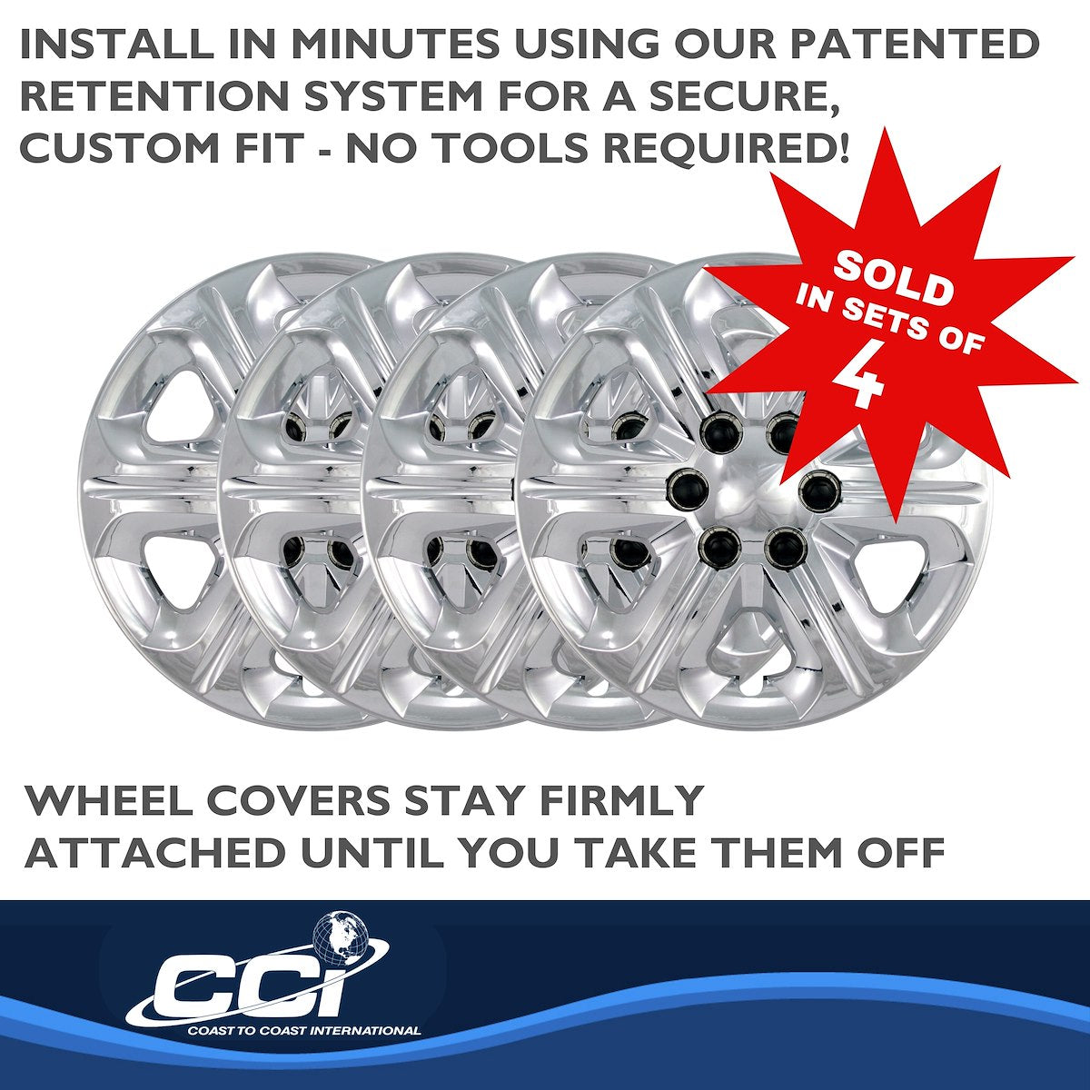 Coast2Coast Universal Wheel Covers IWC45417C product image 4