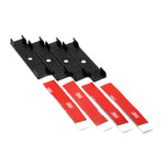 Putco Light Bar Mounting Kit, Works With Putco Blade LED Light Bars, Black, With Four Mounting Brackets/Four 3M Automotive Adhesive Strips - 6500-KIT