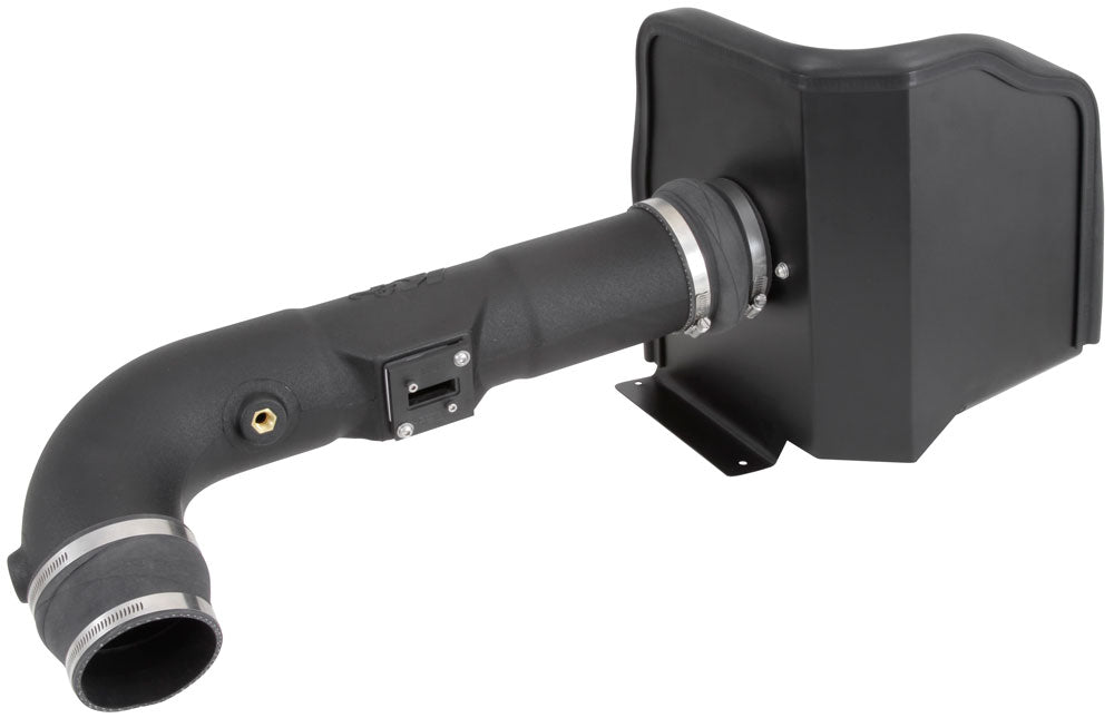 K&N Cold Air Intake, 63 Series AirCharger, Black High Density Polyethylene Tube - 63-3082