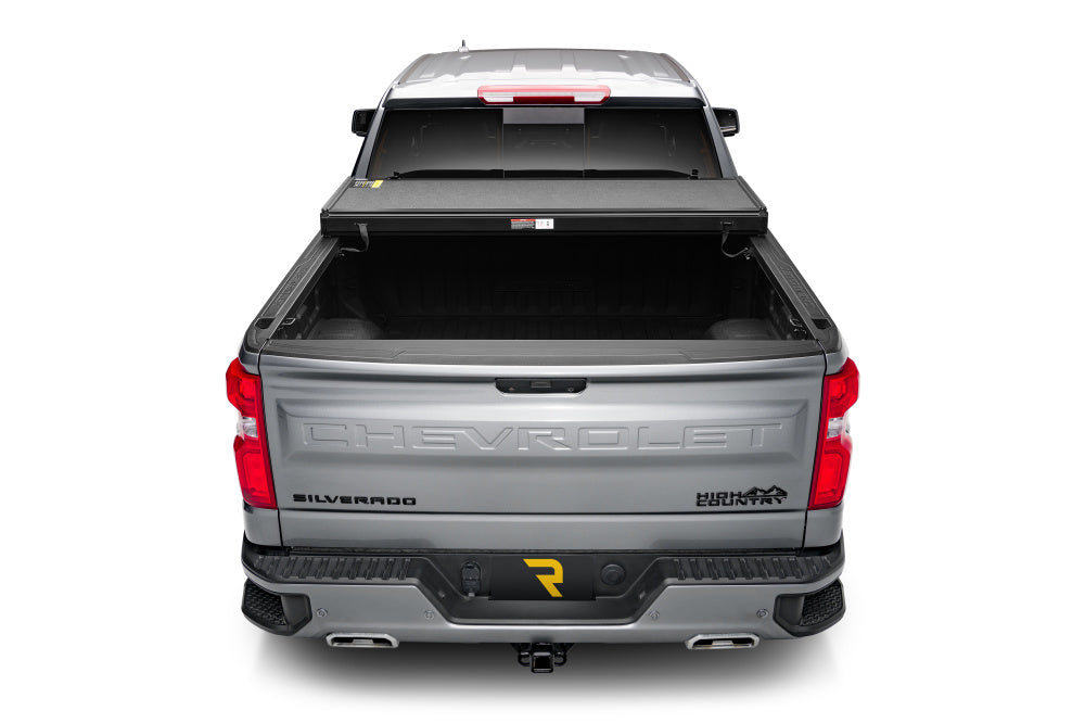 Extang Tonneau Cover, 2 Folds/3 Panels, Textured Black, 1 in Thick EnduraShield Panels With Aircraft-Grade Aluminum Frame - 88456