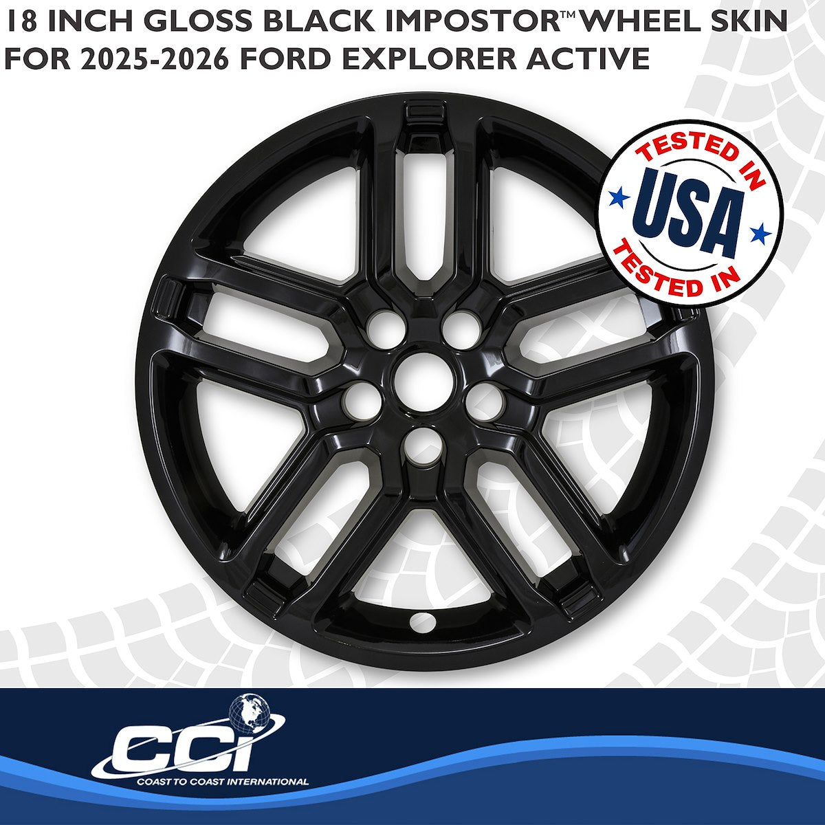 Coast2Coast Wheel Skins & Styled Wheel Covers IMP521BLK product image 3