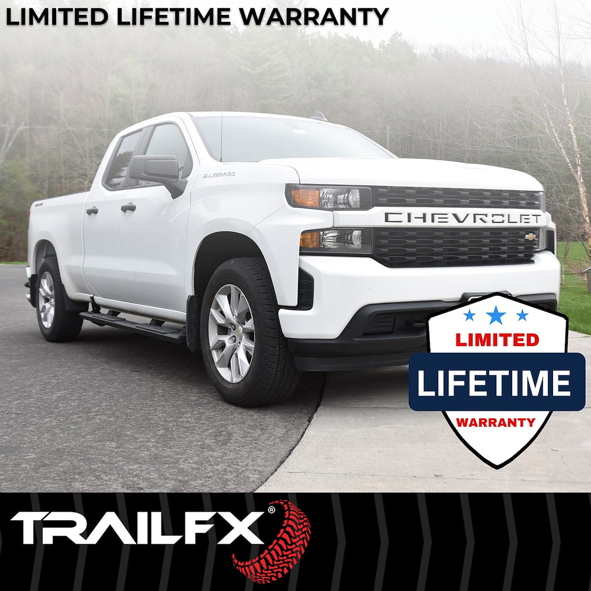 TrailFX Running Boards & Nerf Bars AL4004B product image 9