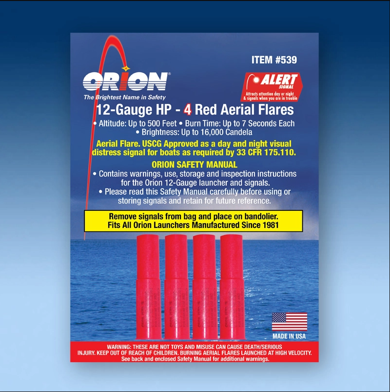 Orion Distress Signal Kit, DOT 1.4 G UN0403/USCG Approved - 539