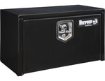 Buyers Products Tool Box, 1 Recessed Drop Door, Black, Steel - 1703350