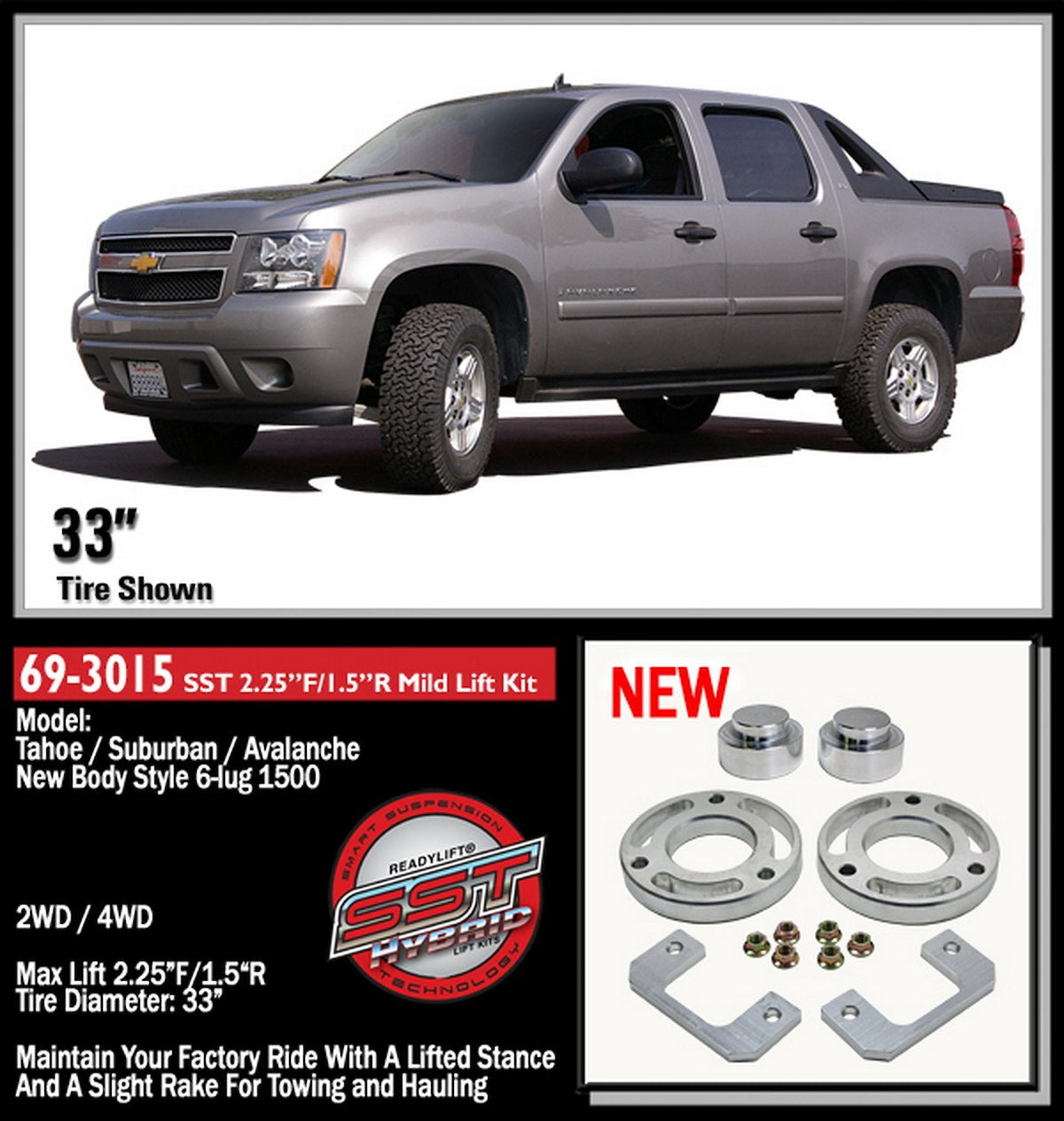 ReadyLift Suspension Lift Kit 69-3015 product image 2