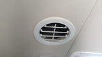 Valterra Heating/Cooling Register, 5 in Diameter, 7/8 in Collar, 360 degree Rotating/Dampered Vane Air Return - A10-3358VP