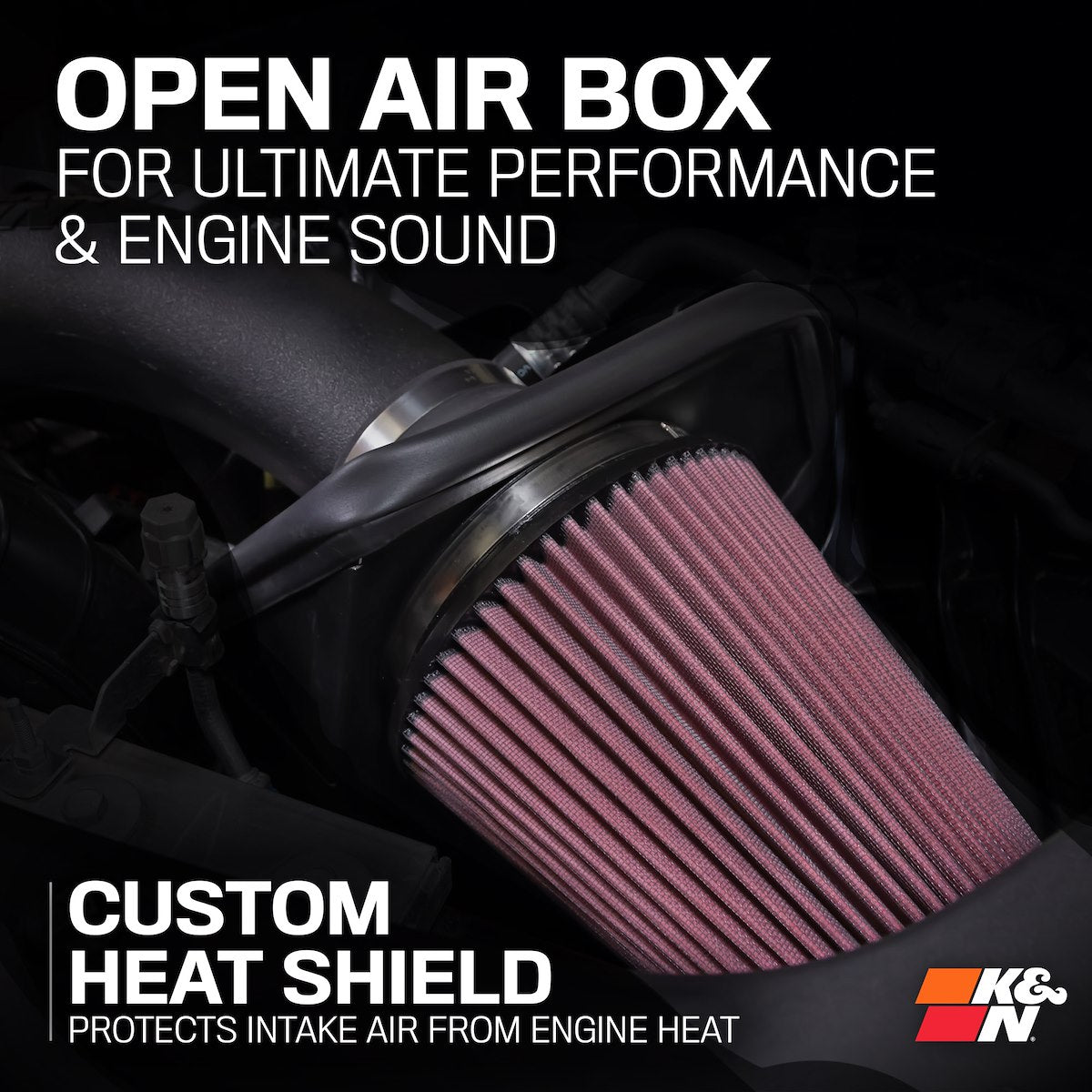 K&N Air Cleaner Assemblies and Air Intake Kits 63-9043 product image 11