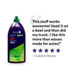 3M Marine Wax, 1 qt Bottle - 36113