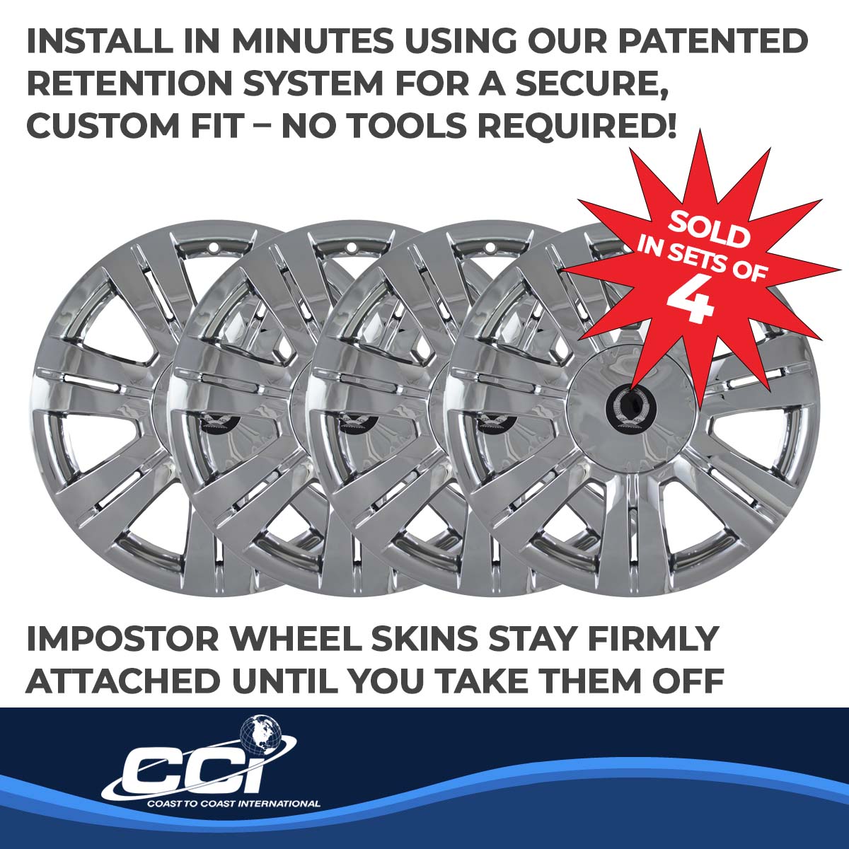 Coast2Coast Wheel Skins & Styled Wheel Covers IWCIMP357X product image 5