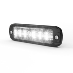 Ecco Electronic Warning Light, ED Series, 4-3/4 in Length x 0.37 in Width x 1.4 in Height, Directional LED - ED3802AW