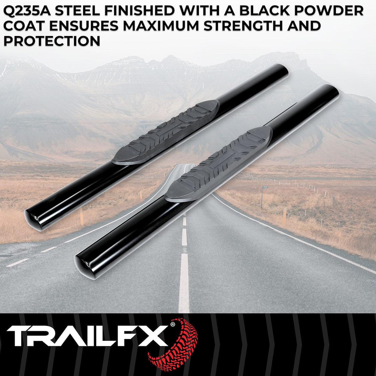 TrailFX Running Boards & Nerf Bars A1530B product image 2