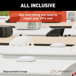 Lippert Roof Installation Kit, White - 862422