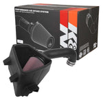 K&N Cold Air Intake, 63 Series AirCharger, Black Polyethylene Tube, Red Filter - 63-1578