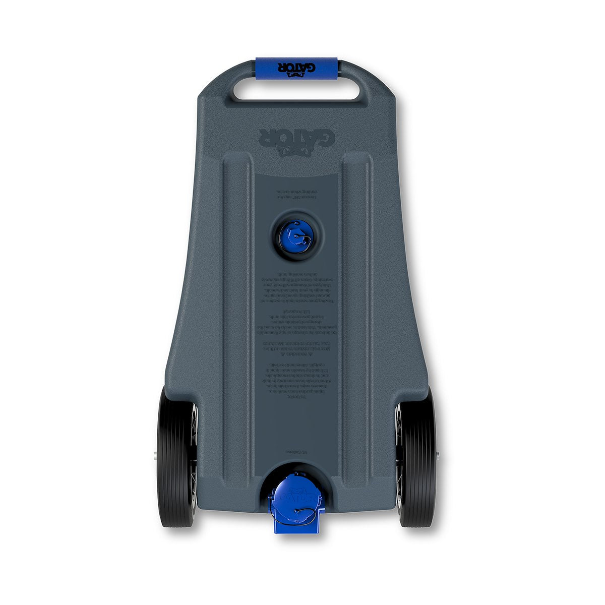 Duraflex Portable Waste Holding Tank, 16 gal, 39.43 in Length x 24.27 in Width x 12.8 in Height, 2 Wheel Design - 21901G