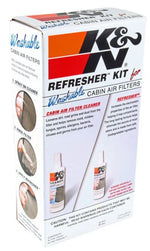 K&N Air Filter Cleaner Kit, 8 oz Refresher and 12 oz Cleaner - 99-6000