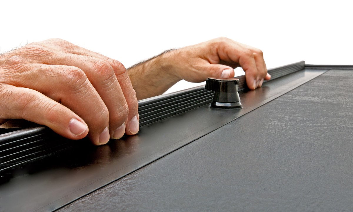 Roll-N-Lock Tonneau Cover, M-Series, Black - LG152M